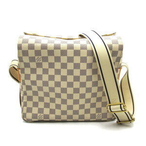 Louis Vuitton Naviglio Messenger Bag Canvas Damier Azur White Ivory